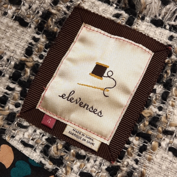 🥳HP🥳 Anthropologie Elevenses Tweed Jacket - Picture 12 of 15